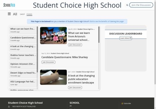 Student Choice High School