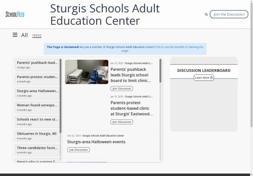 Sturgis Schools Adult Education Center