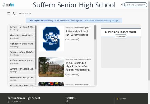 Suffern Senior High School