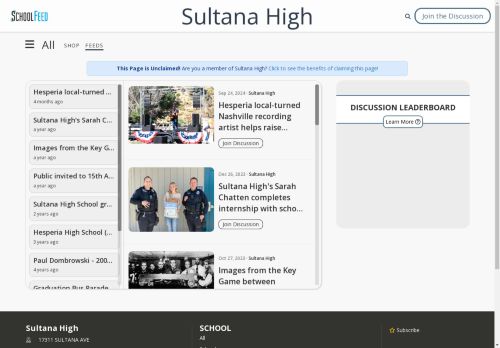 Sultana High