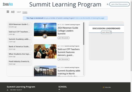 Summit Learning Program