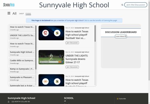 Sunnyvale High School