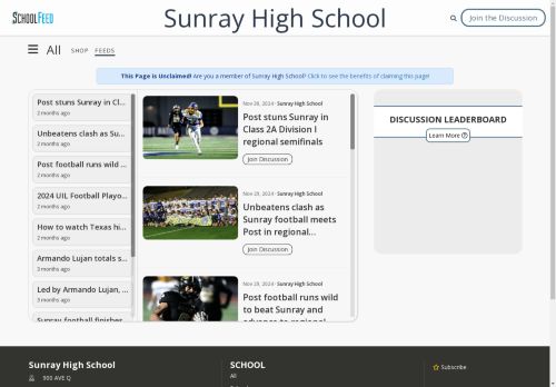 Sunray High School