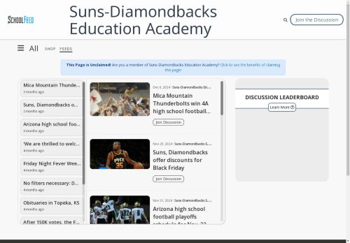 Suns-Diamondbacks Education Academy