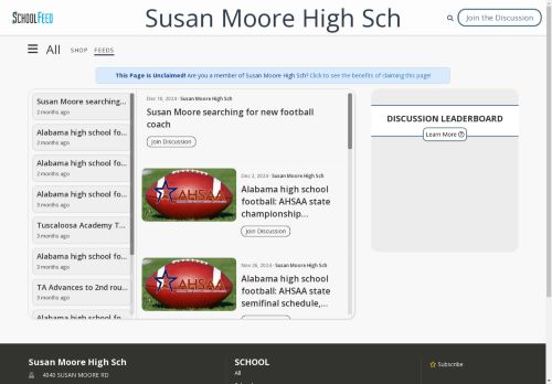 Susan Moore High Sch