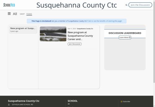 Susquehanna County Ctc