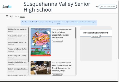 Susquehanna Valley Senior High School