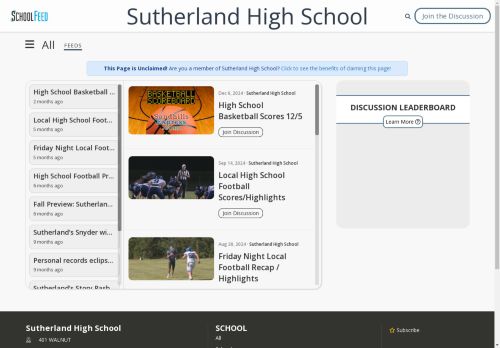 Sutherland High School