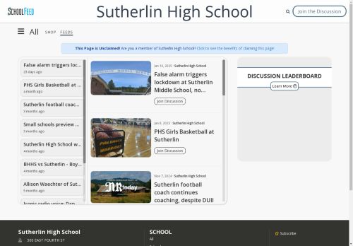 Sutherlin High School