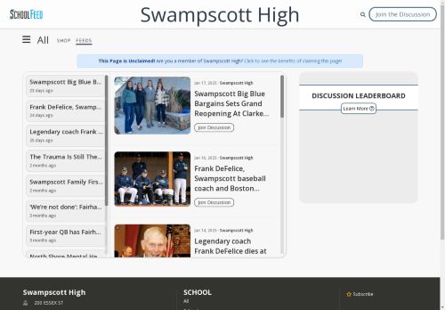 Swampscott High