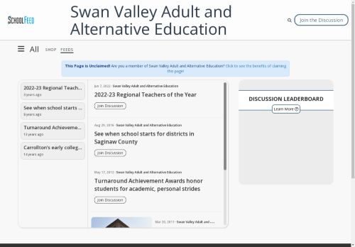 Swan Valley Adult and Alternative Education