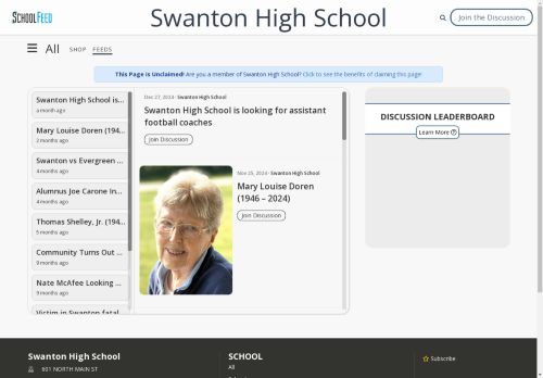 Swanton High School