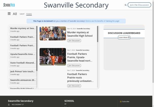 Swanville Secondary