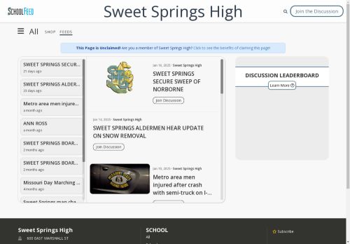 Sweet Springs High