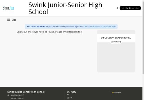 Swink Junior-Senior High School