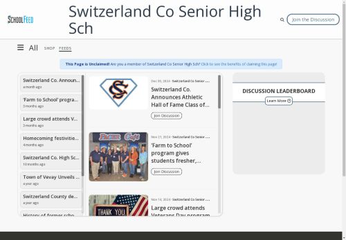 Switzerland Co Senior High Sch