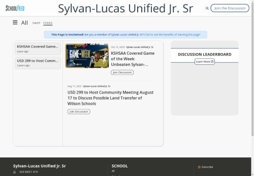 Sylvan-Lucas Unified Jr. Sr