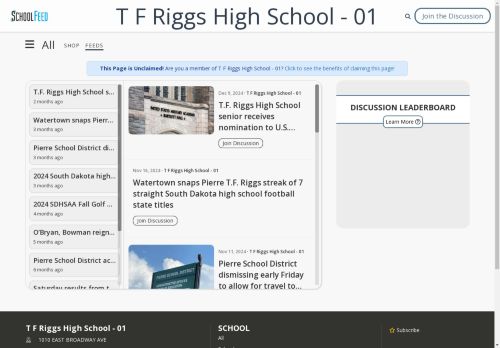T F Riggs High School - 01