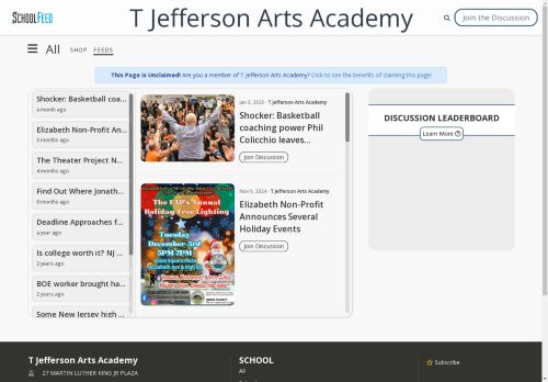 T Jefferson Arts Academy