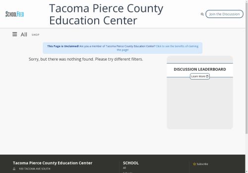 Tacoma Pierce County Education Center