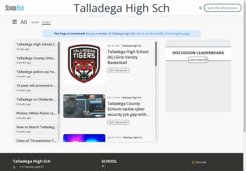 Talladega High Sch