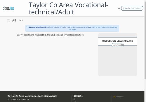 Taylor Co Area Vocational-technical/Adult