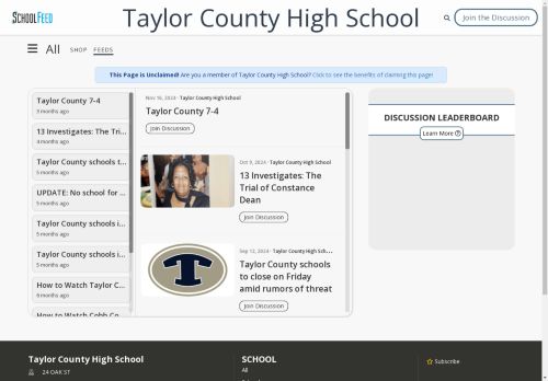 Taylor County High School