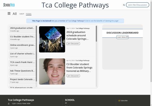 Tca College Pathways