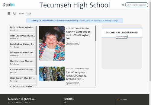 Tecumseh High School