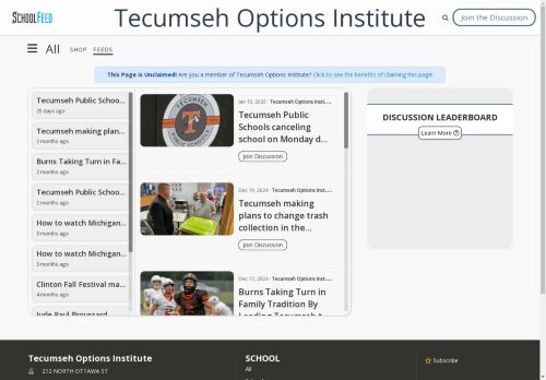 Tecumseh Options Institute