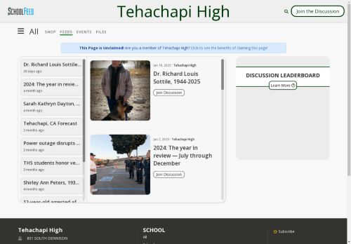 Tehachapi High