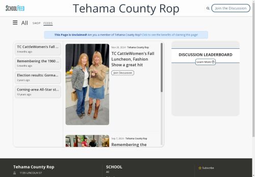 Tehama County Rop