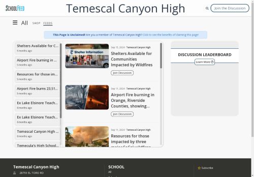 Temescal Canyon High