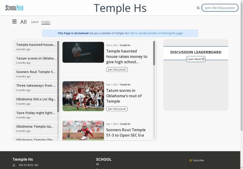 Temple Hs