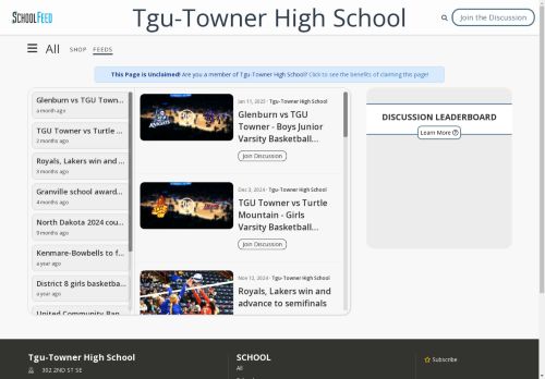 Tgu-Towner High School