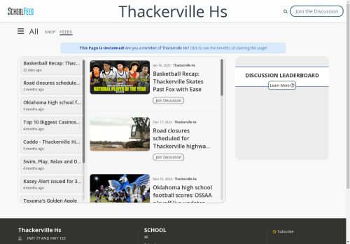 Thackerville Hs