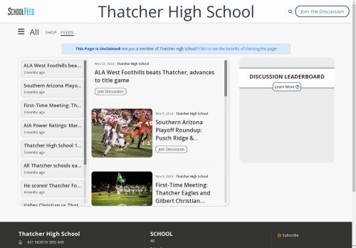 Thatcher High School
