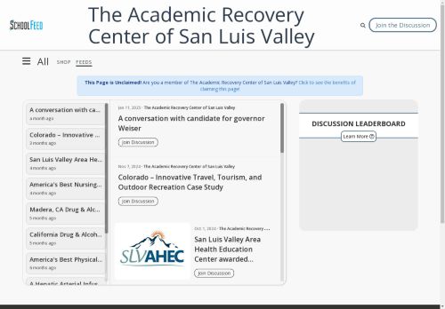 The Academic Recovery Center of San Luis Valley