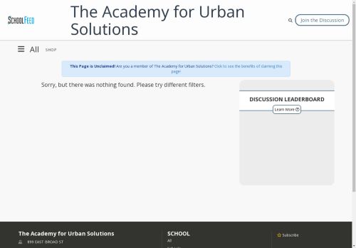 The Academy for Urban Solutions