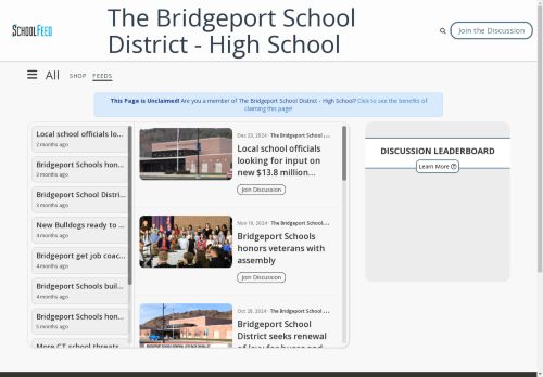 The Bridgeport School District - High School