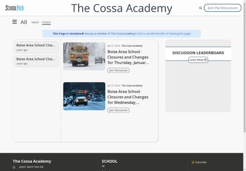The Cossa Academy