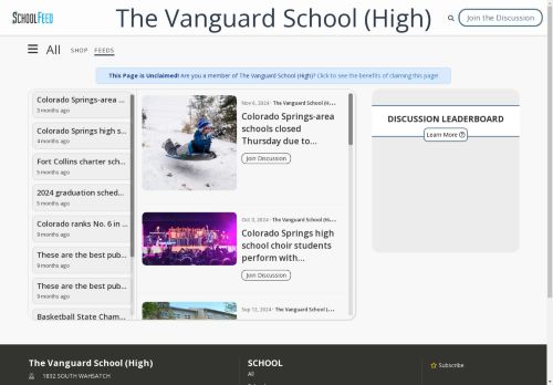 The Vanguard School (High)