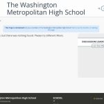 The Washington Metropolitan High School