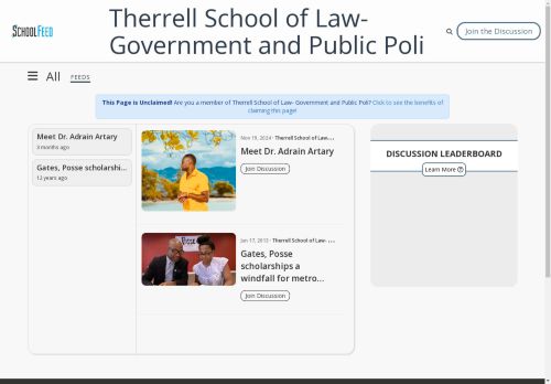 Therrell School of Law- Government and Public Poli