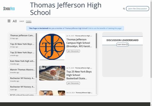 Thomas Jefferson High School