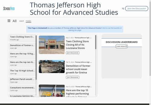 Thomas Jefferson High School for Advanced Studies