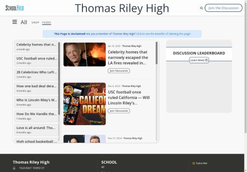 Thomas Riley High