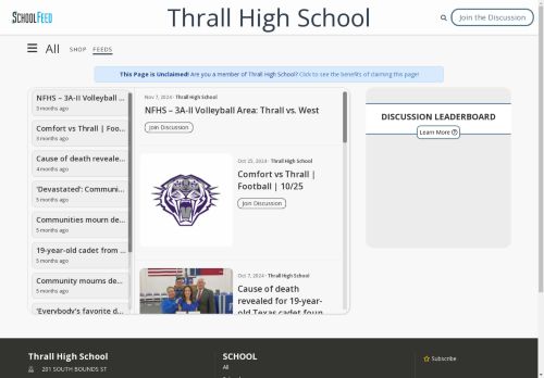 Thrall High School
