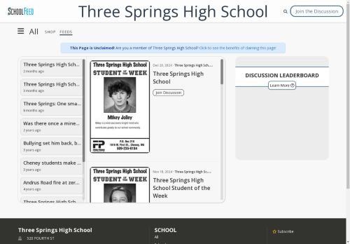 Three Springs High School