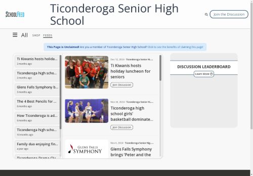 Ticonderoga Senior High School